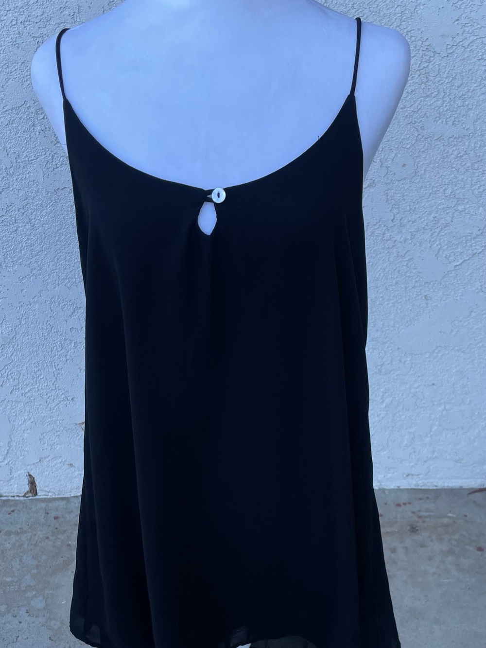 Classic Black Spaghetti Strap dress